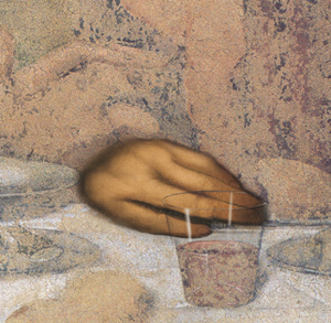 reconstruction of the Thomas's hand